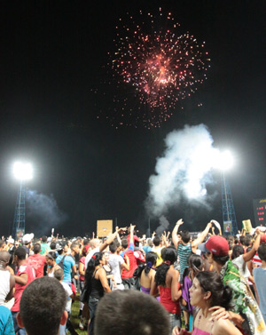 El pueblo avileño festejó en grande.